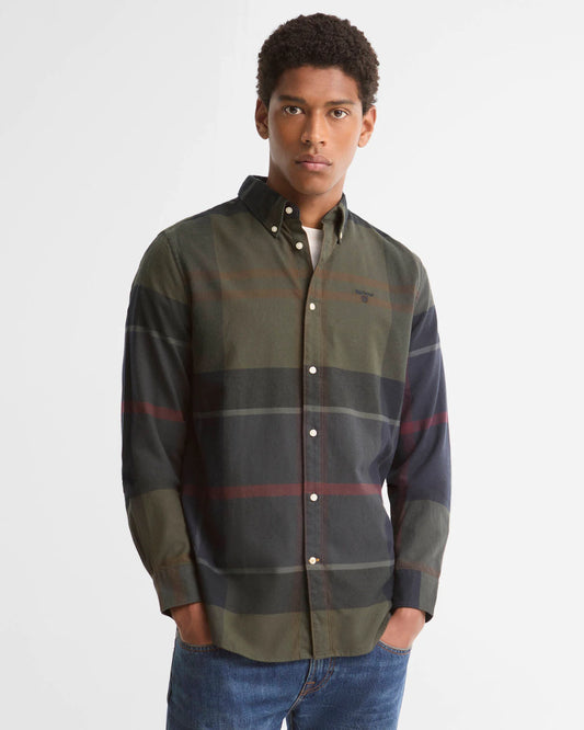 Barbour Iceloch Tartan long sleeve shirt Shadow Classic Tartan
