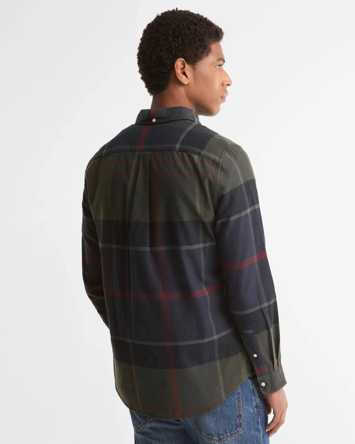 Barbour Iceloch Tartan long sleeve shirt Shadow Classic Tartan