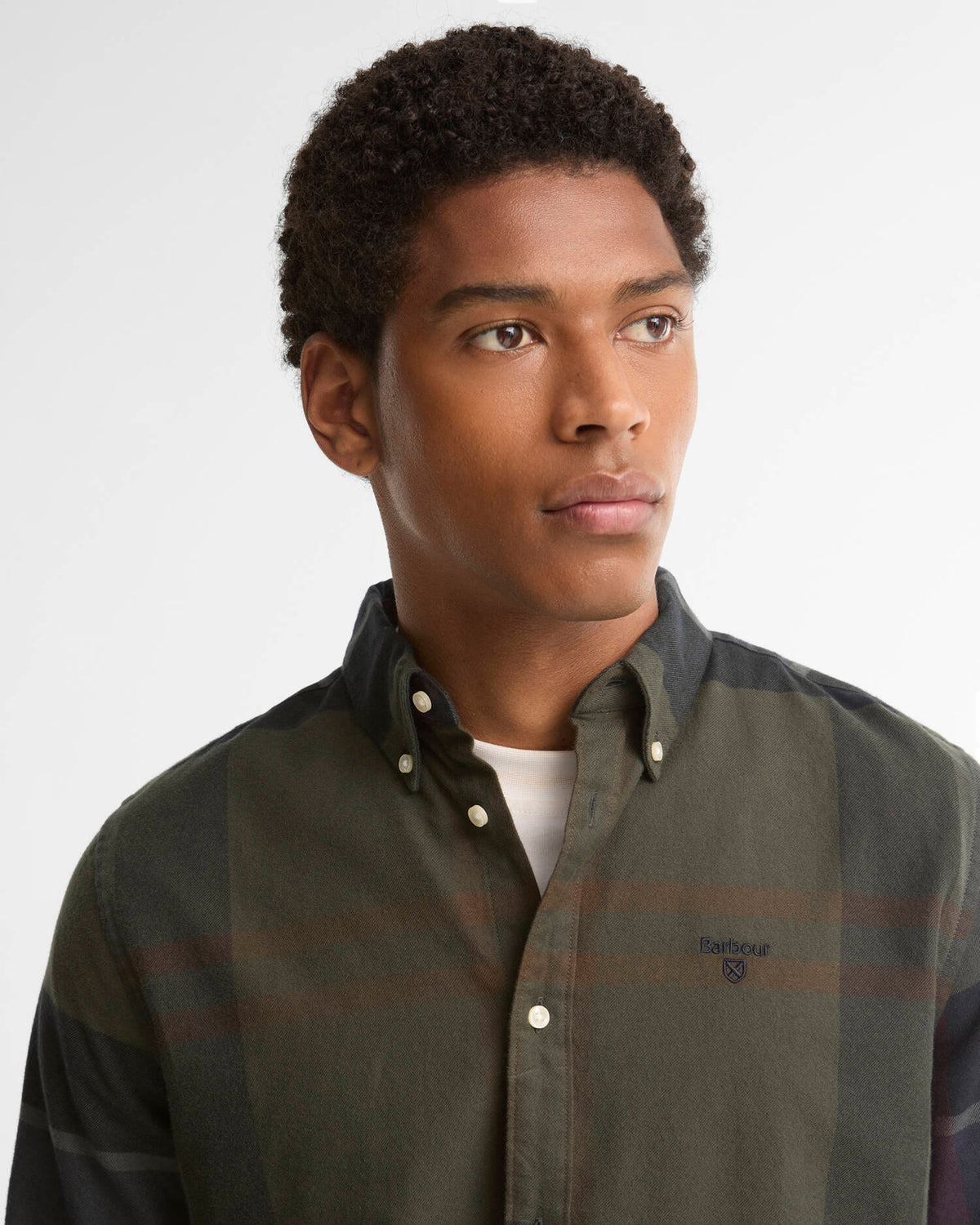 Barbour Iceloch Tartan long sleeve shirt Shadow Classic Tartan