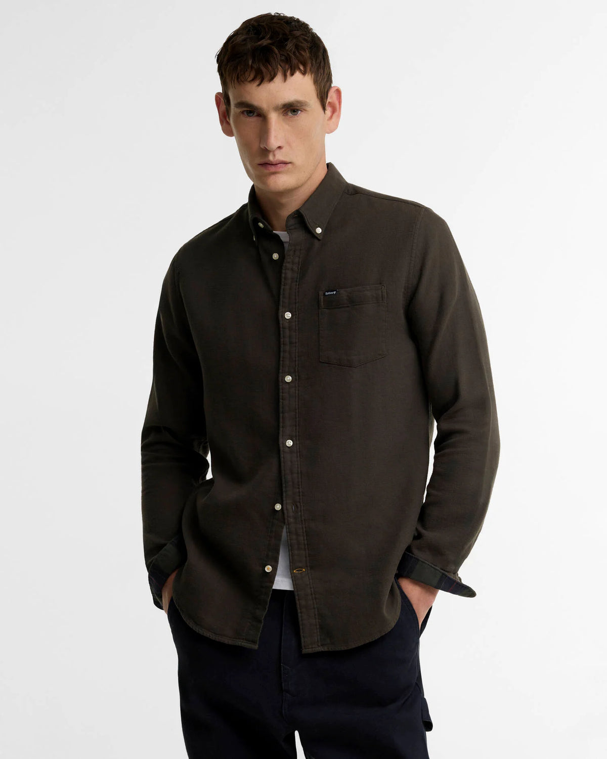 Barbour Buckley Long sleeve shirt Sage