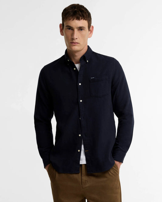 Barbour Buckley Tailored Long sleeve shirt navy