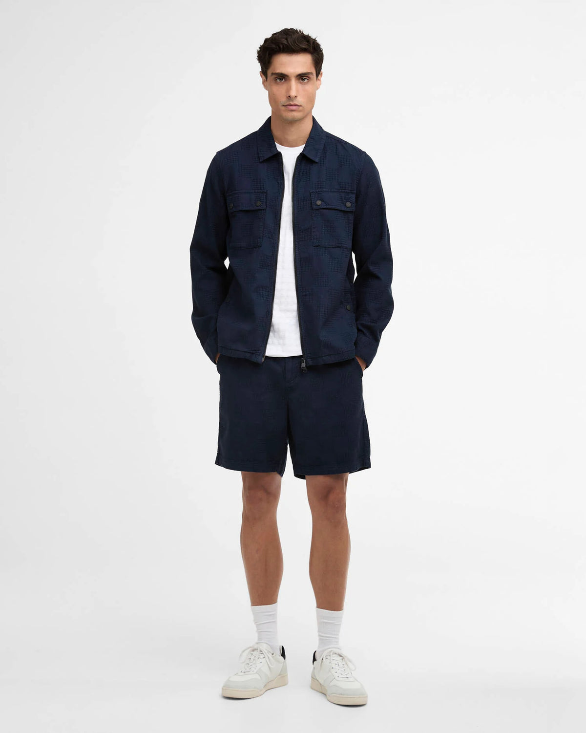 Barbour shorts navy