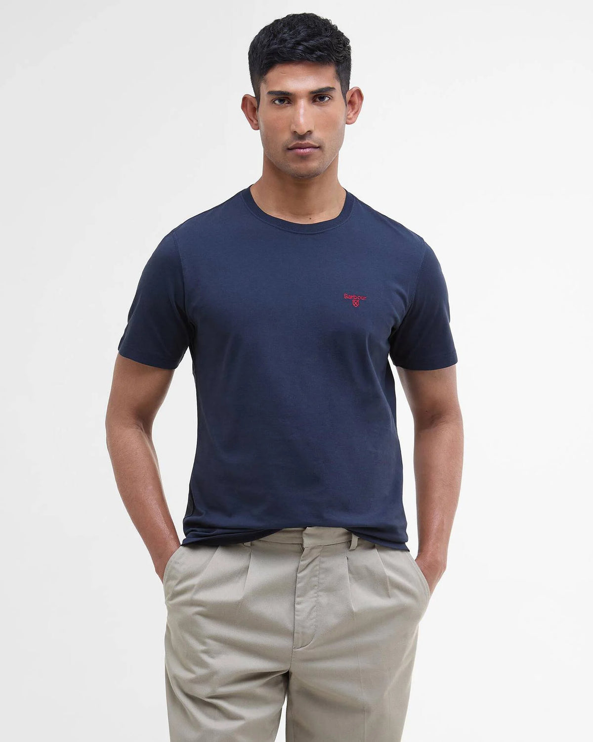 Barbour t shirt navy