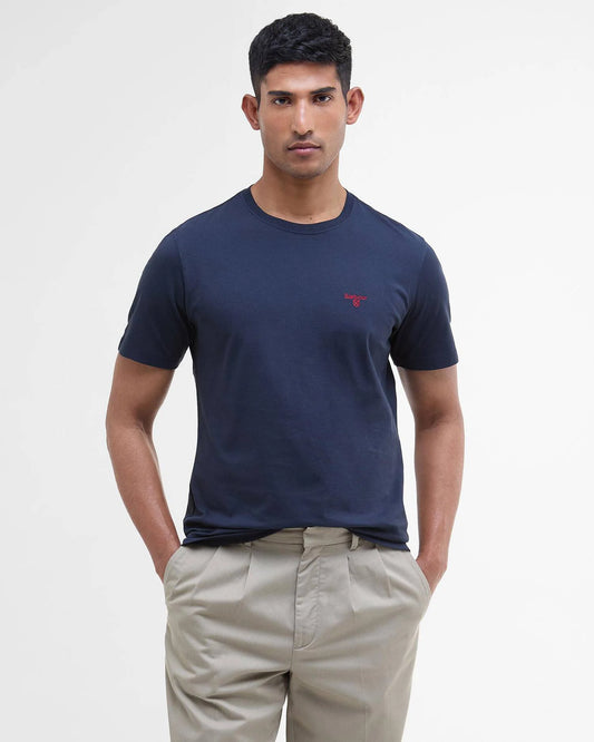 Barbour t shirt navy