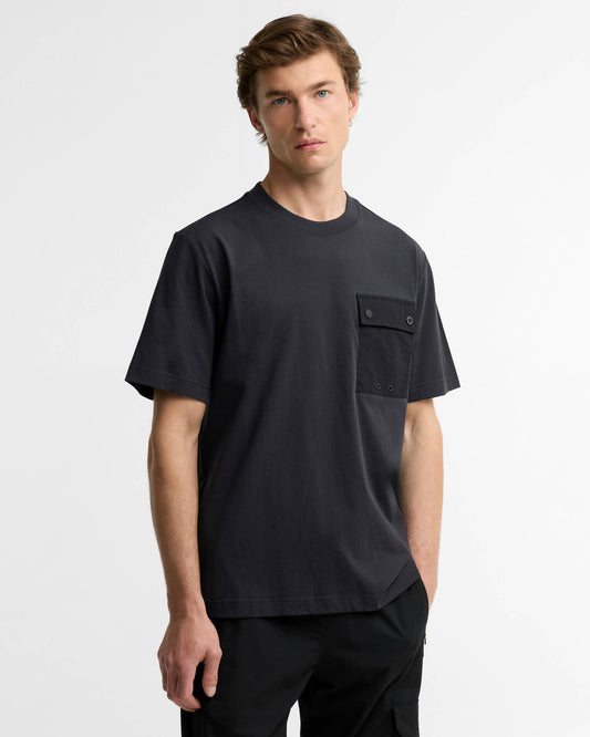 Barbour Inline  T Shirt Black