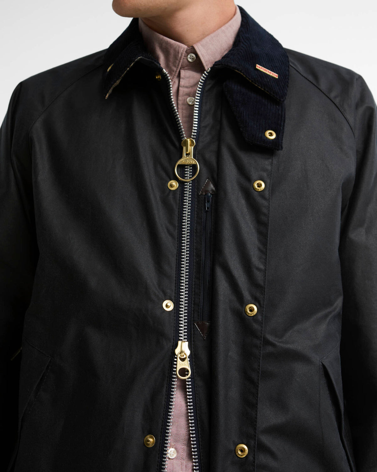 Barbour Icons Transport Wax Jacket navy