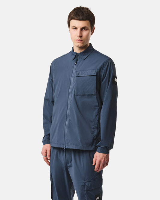 Weekend Offender Southbank Overshirt Lagoon