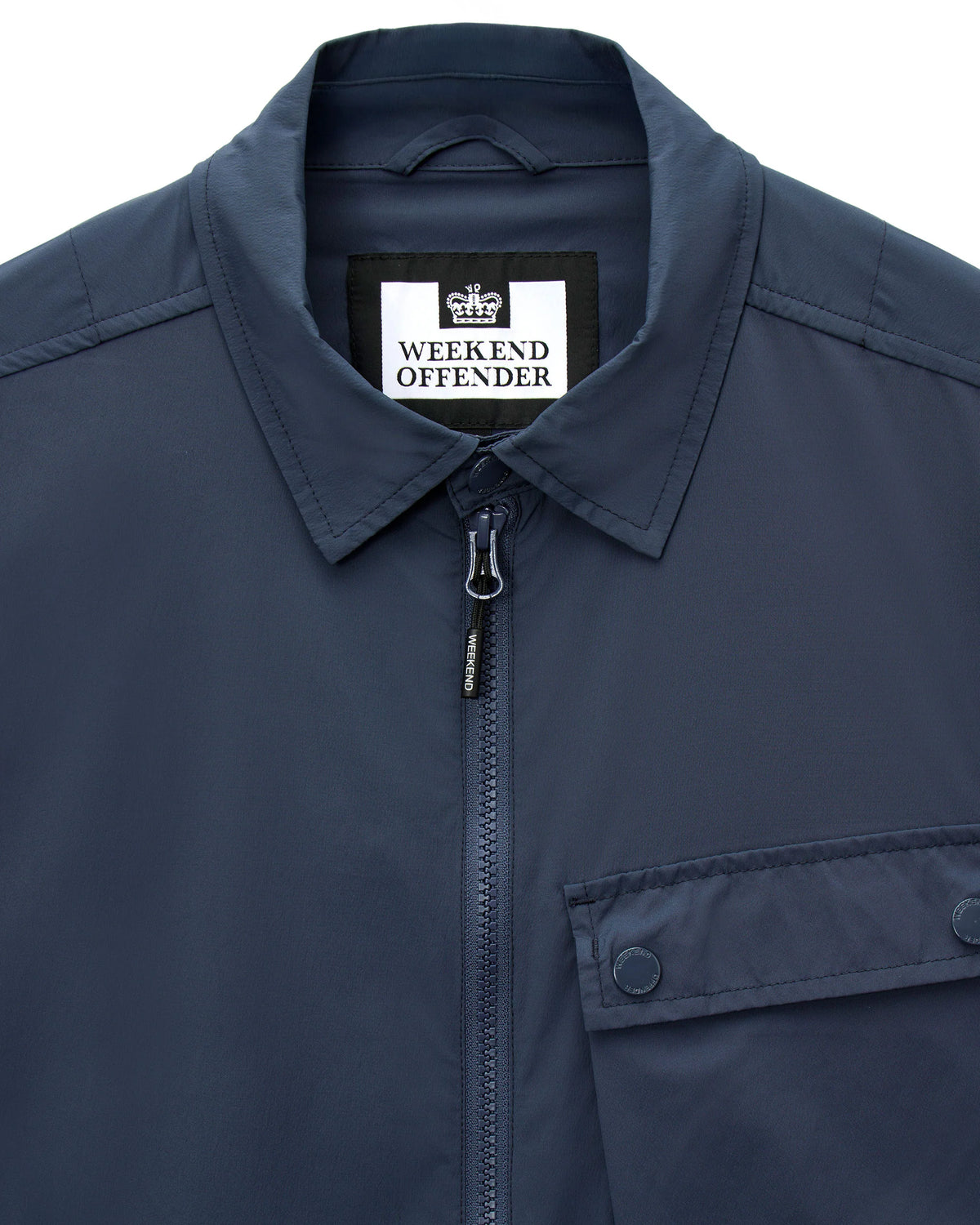 Weekend Offender Southbank Overshirt Lagoon