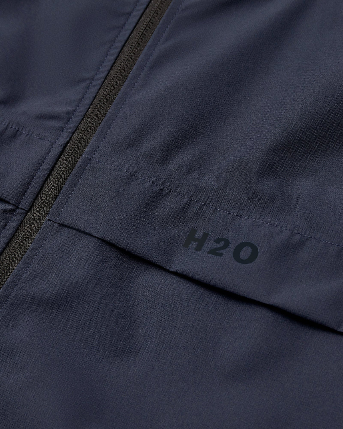 H20 Packable rain jacket navy