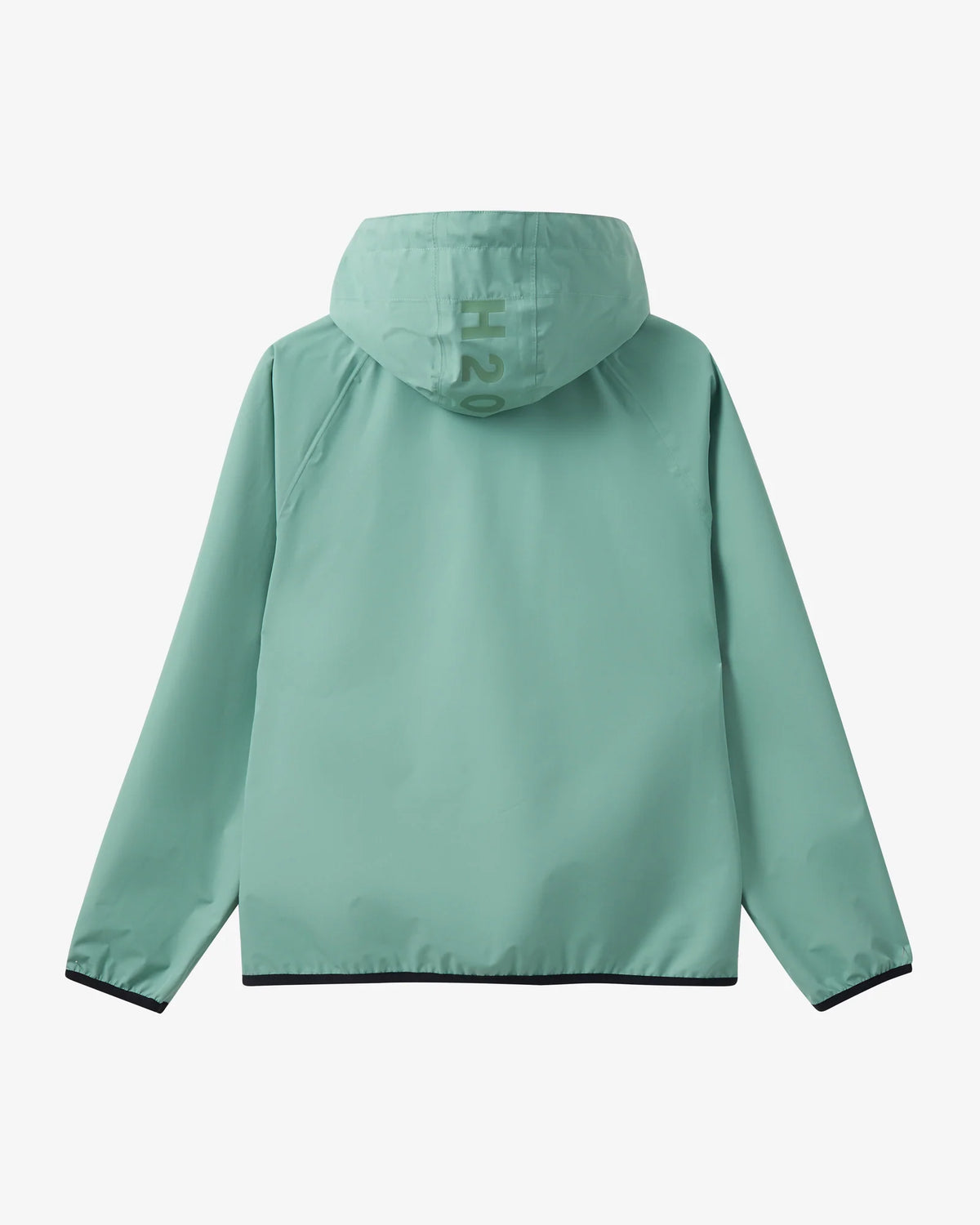 H20 Packable rain jacket sea grass