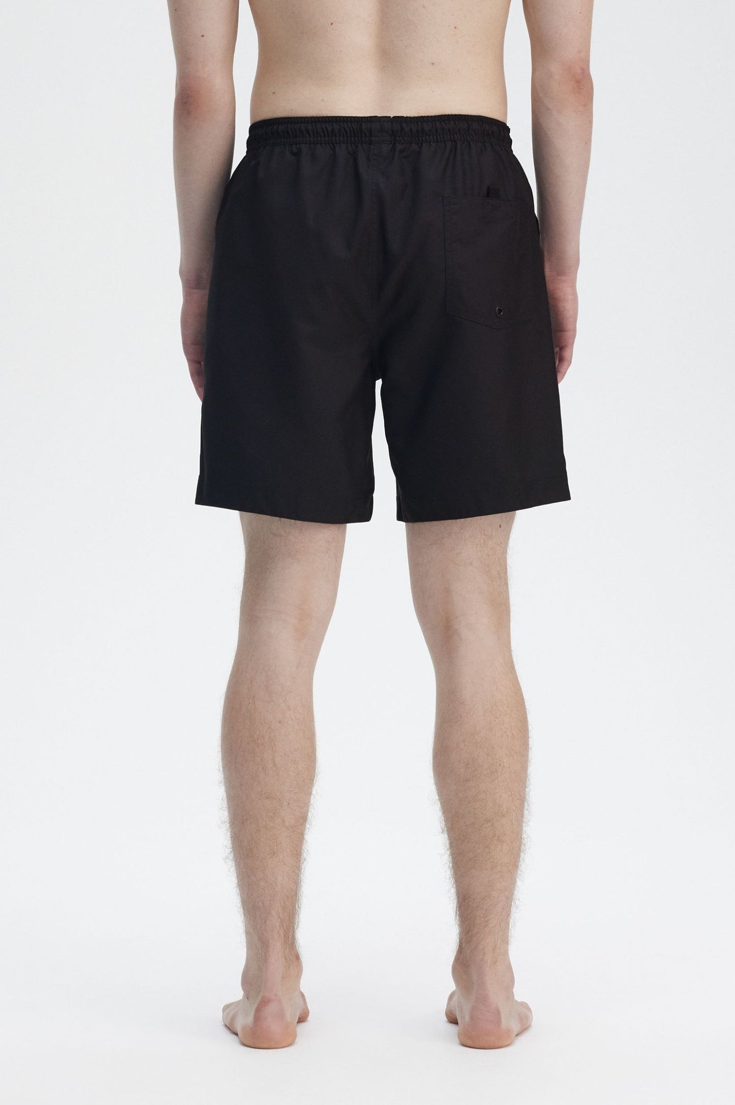 Fred Perry Classic Swim short (Black / Court Green)