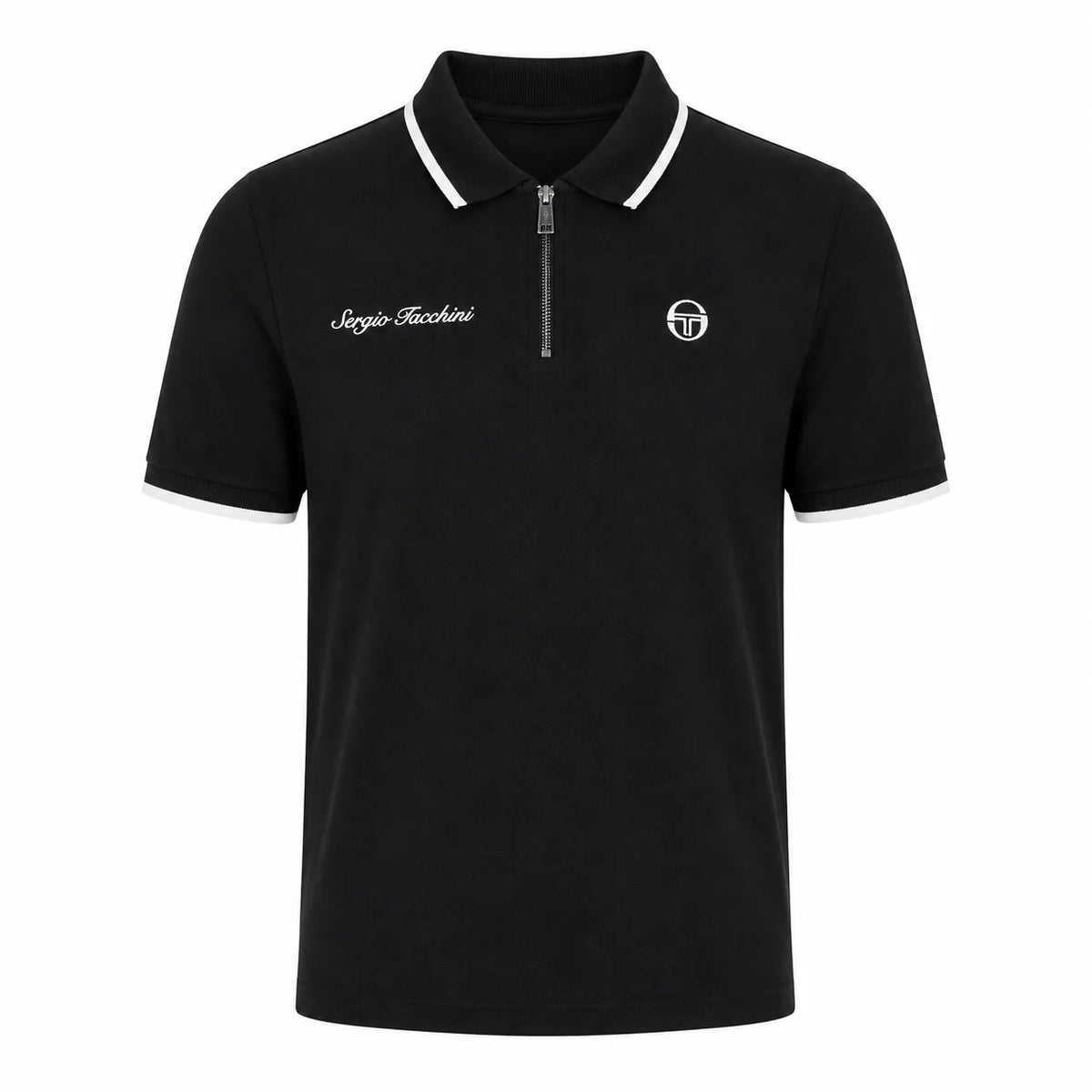Sergio Tacchini Davide Polo Shirt Peyote / Black