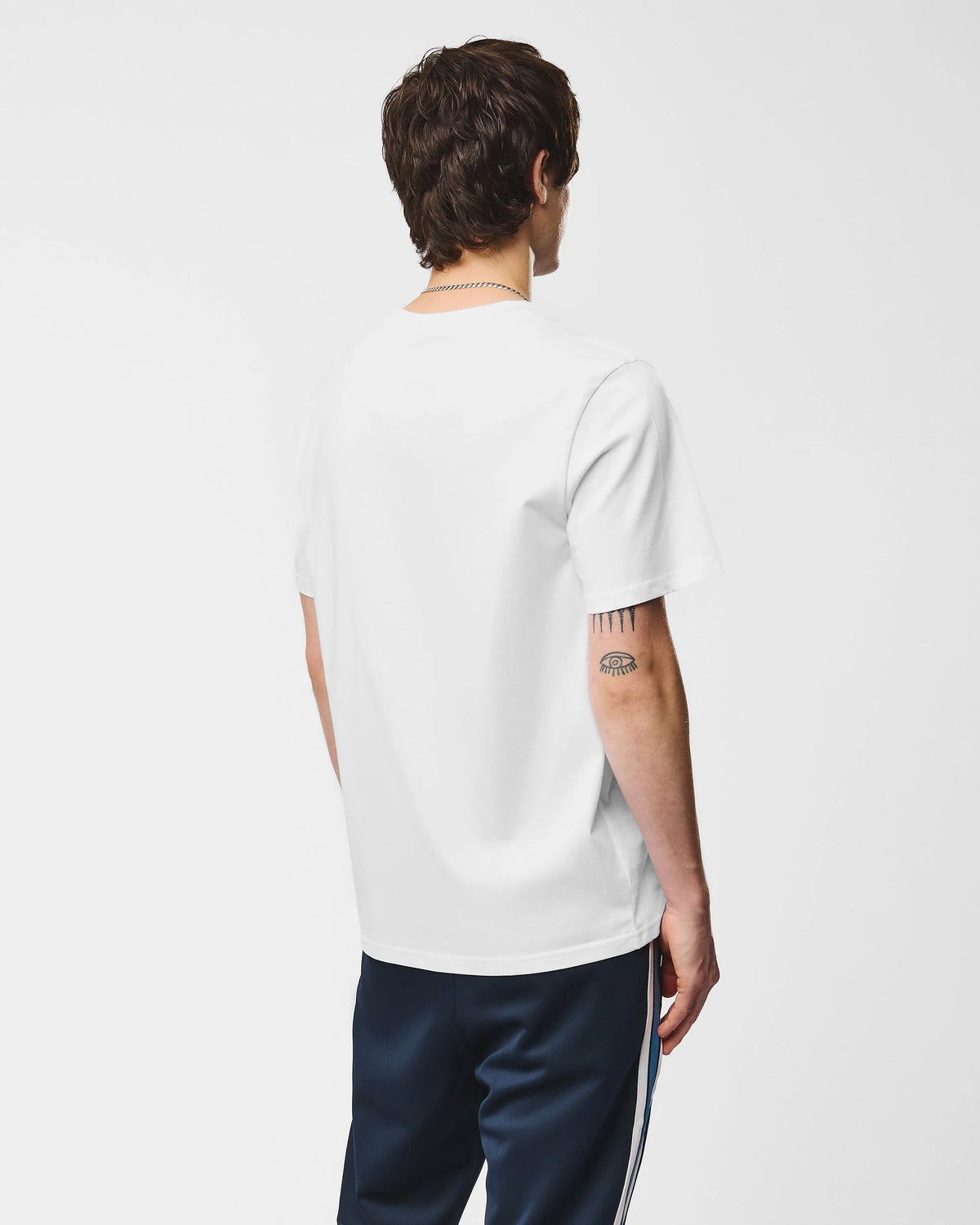 Weekend Offender Brooklands Badge Tee Shirt White