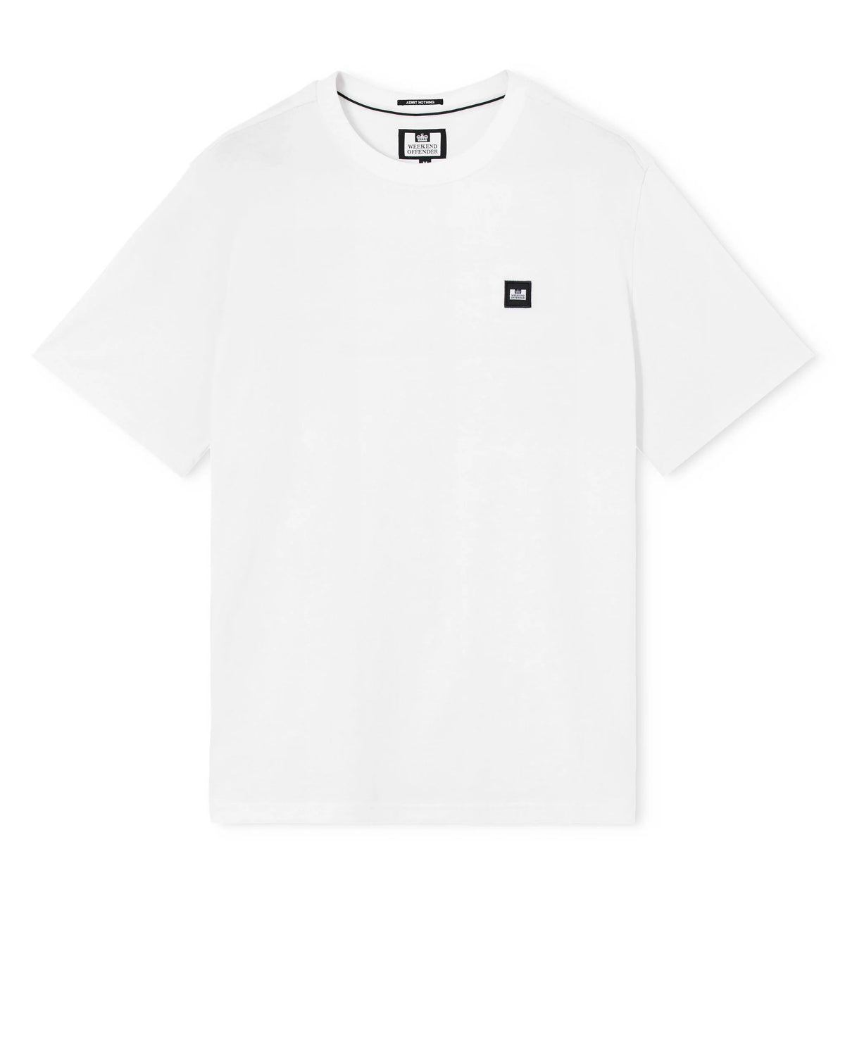 Weekend Offender Brooklands Badge Tee Shirt White