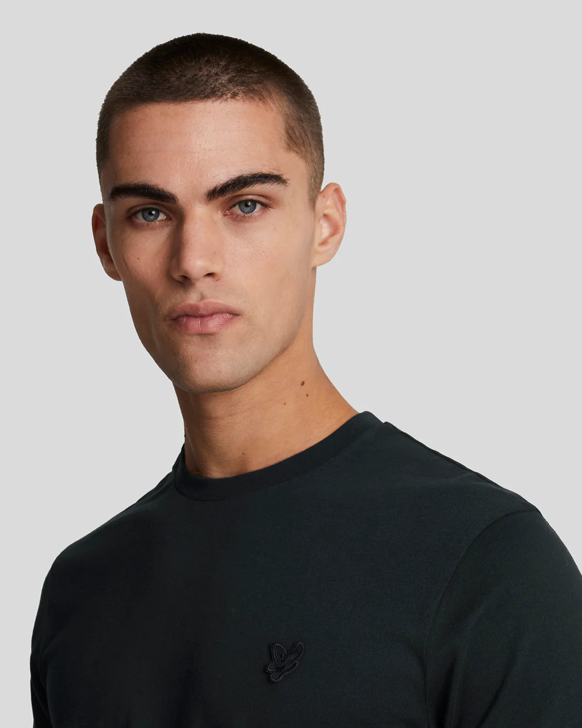 Lyle & Scott Tonal Eagle T-Shirt (Jet Black)