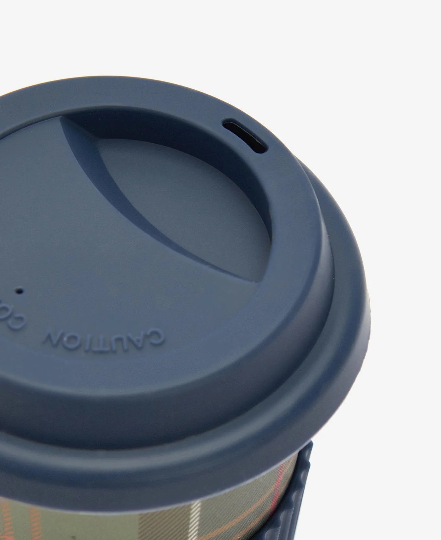 Mens & Womens Barbour Reusable Tartan Travel Mug