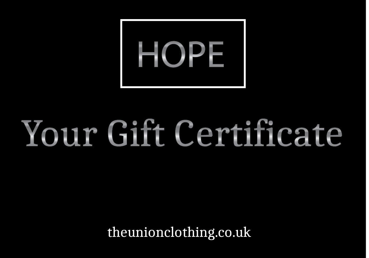 Union & Hope Gift Cards