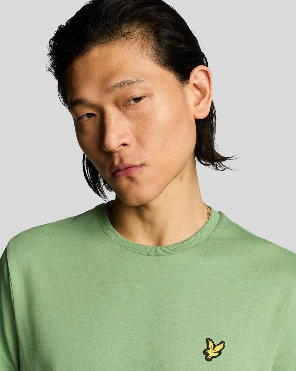Lyle & Scott Plain T-Shirt (Smoke Green)