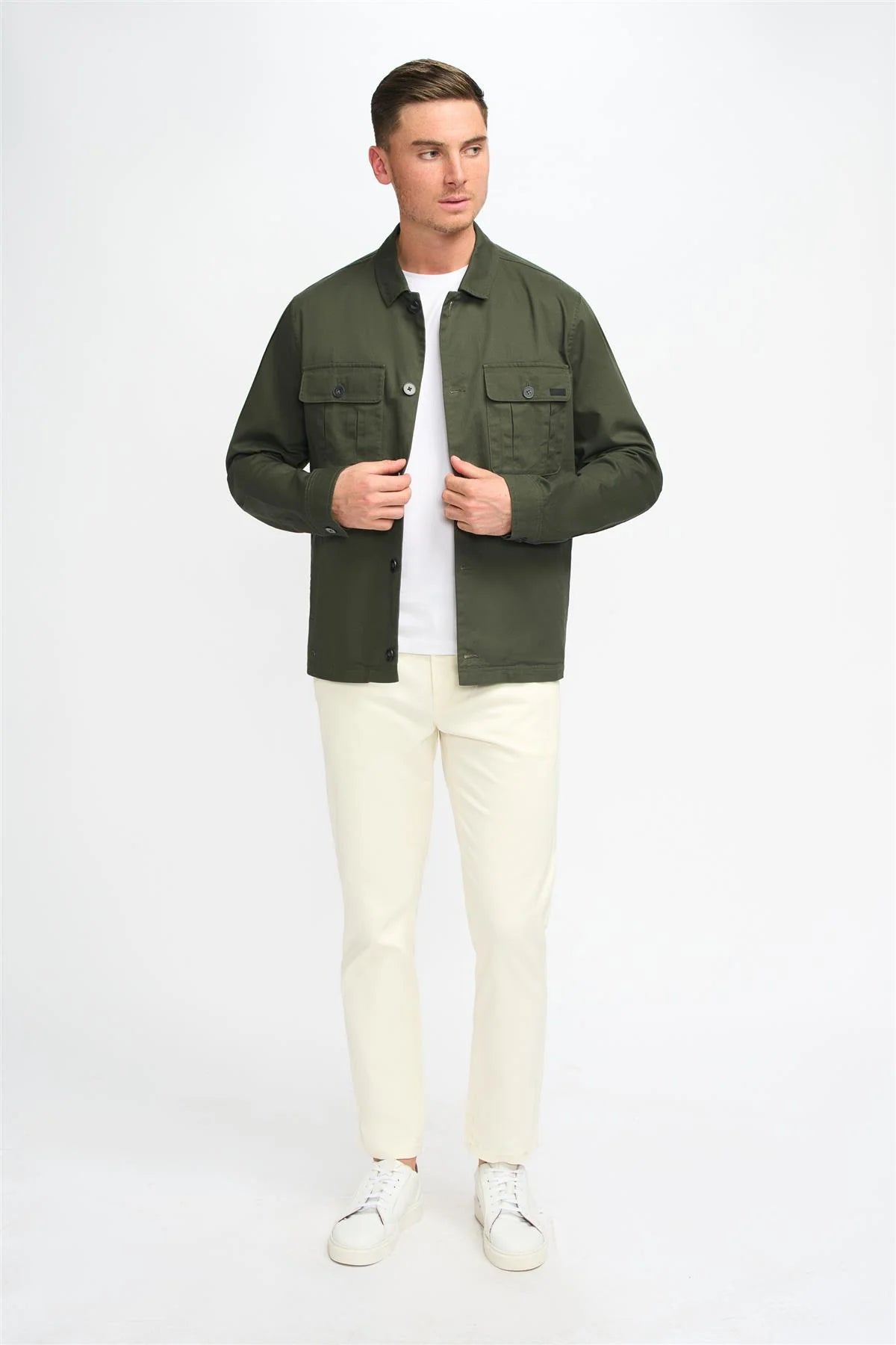 House of Cavani Acardi Overshirt (Olive)