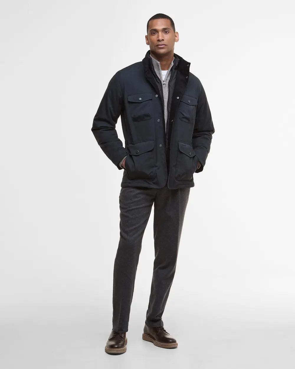 Mens Barbour International Winter Ogston Waterproof Jacket