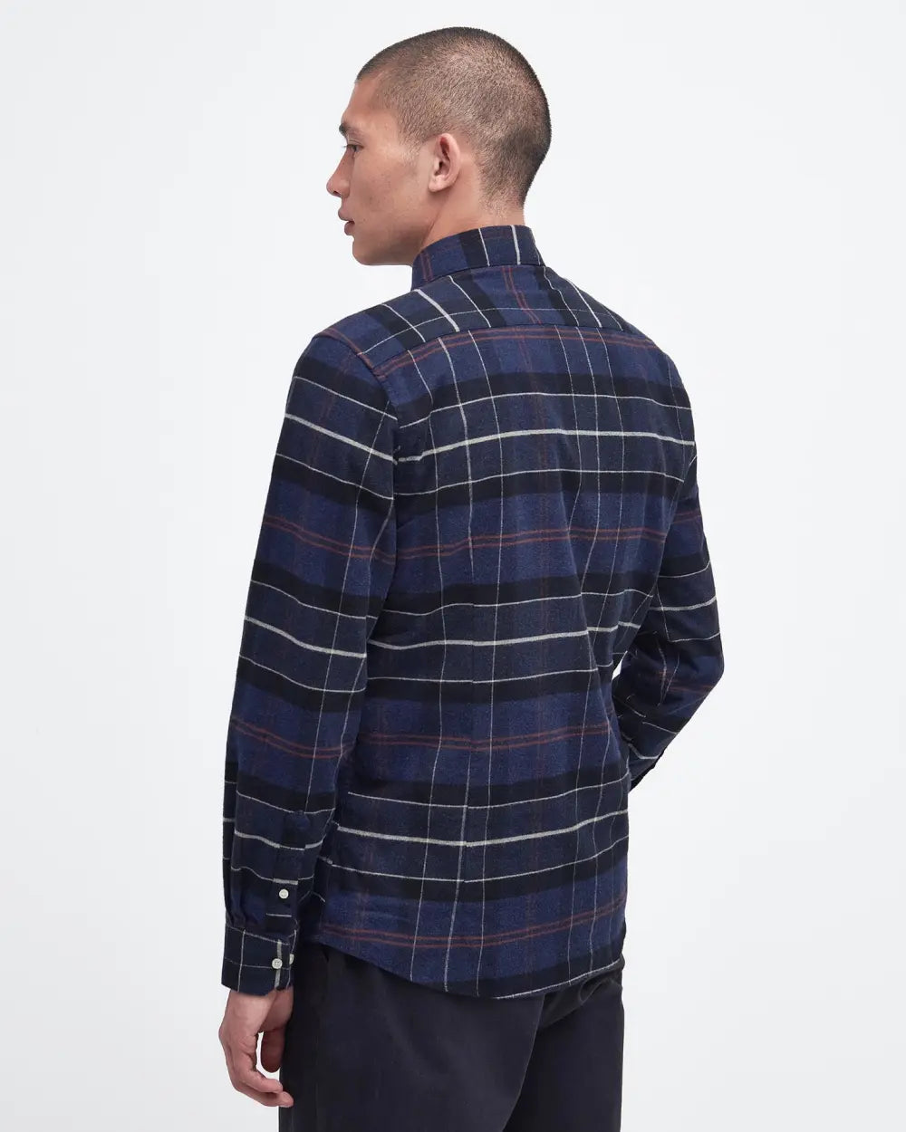 Mens Barbour International Lutsleigh Tailroed Long-Sleeved Shirt