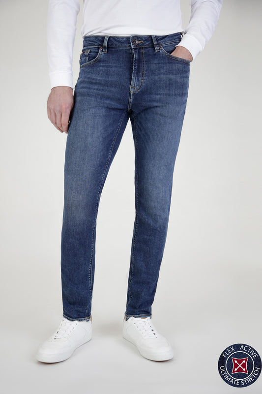 MISHMASH Slim Fit Flex Active Mid Denim Jean