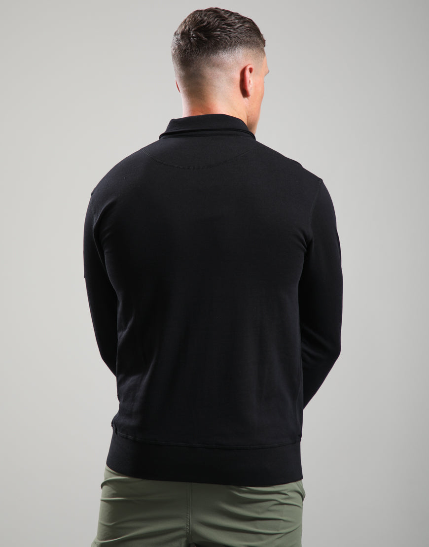 Marshall Artist Lewisham Quater zip Black