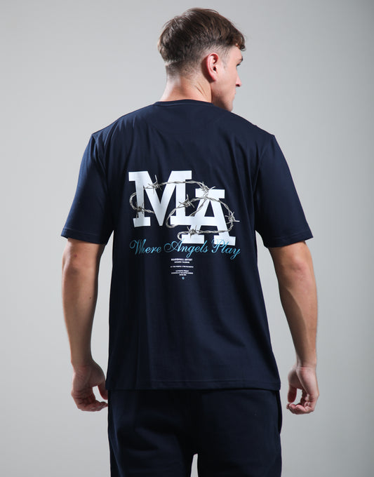 Marshall Artist MA 2 LA T shirt navy