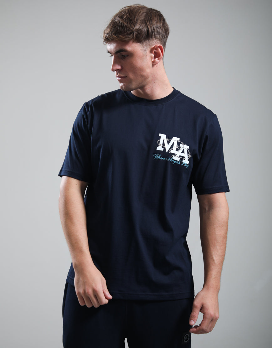 Marshall Artist MA 2 LA T shirt navy