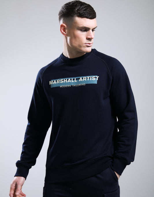 Marshall Artist Sweatshirt Navy