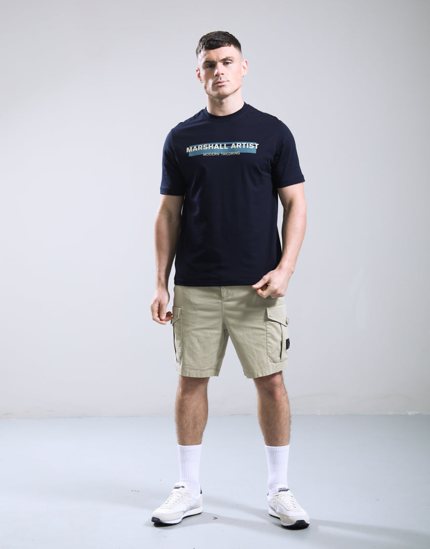 Marshall Artist Tee Shirt navy