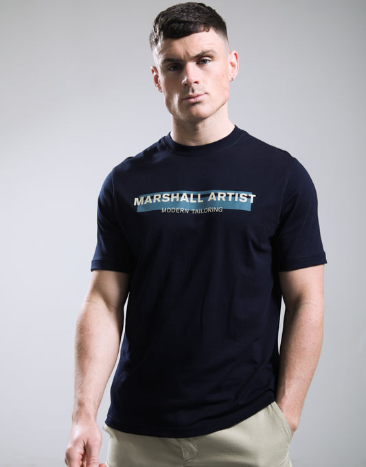 Marshall Artist Tee Shirt navy