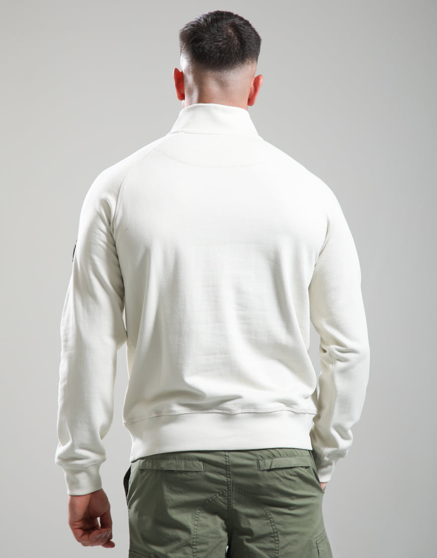 Marshall Artist Siren 1/4 zip sweatshirt Cream