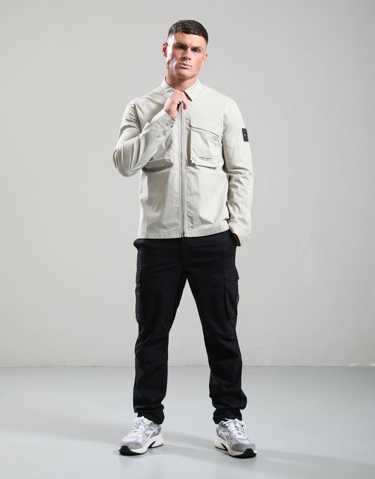 Marshall Artist Terrain Overshirt Stone