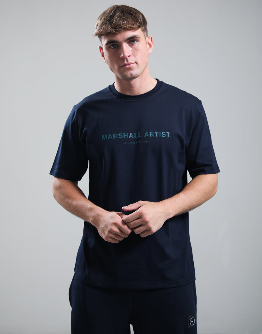 Marshall Artist Thermo T shirt navy
